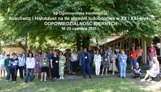 Odpowiedzialnosc biernych Plakat XII konferencji: Auschwitz i Holokaust na tle zbrodni ludobójstwa