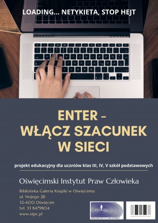 Enter- wlacz szacunek w sieci enter wlacz szacunek w sieci. Projekt edukacyjny