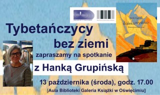 Tybetanczycy bez ziemi plakat promujący wydarzenie